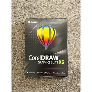 CorelDRAW Graphics Suite X6 Windows Americas Retail Edition DVD with Guidebook